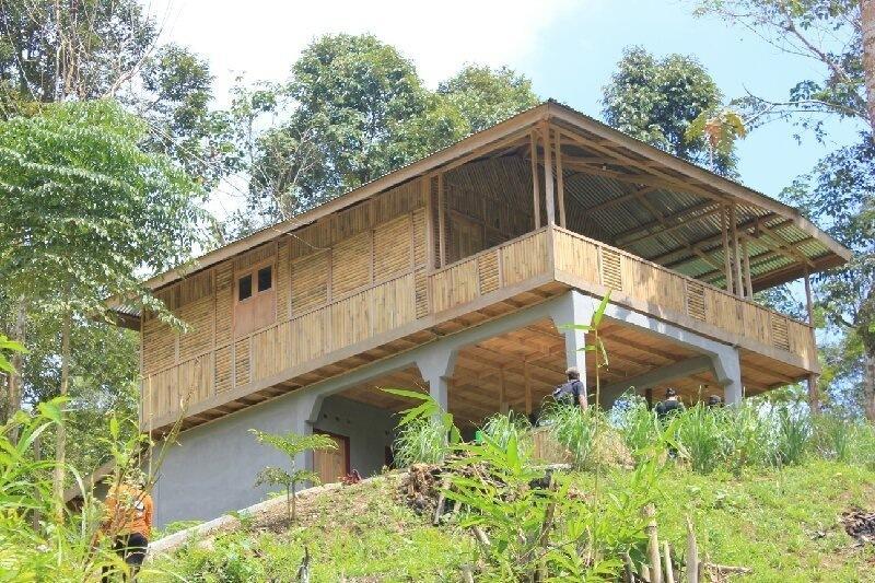 Batu Kapal Jungle Houses Hotell Berastagi Eksteriør bilde